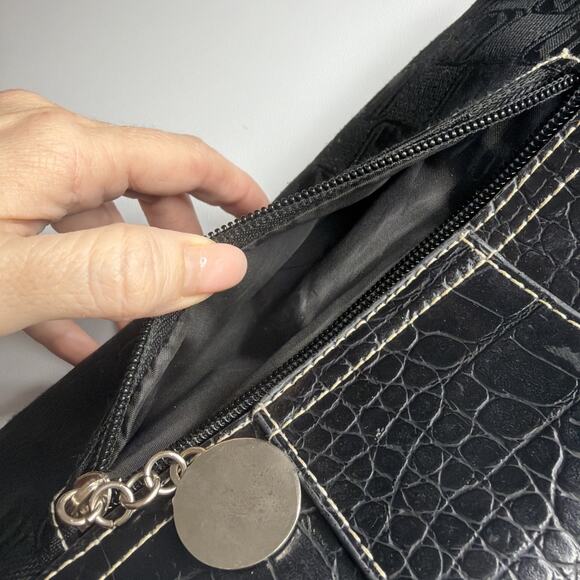 Rare Vintage Y2K 90s FUBU Small Purse Shoulder Bag Deadstock Mc Bling Snakeskin - Picture 13 of 14